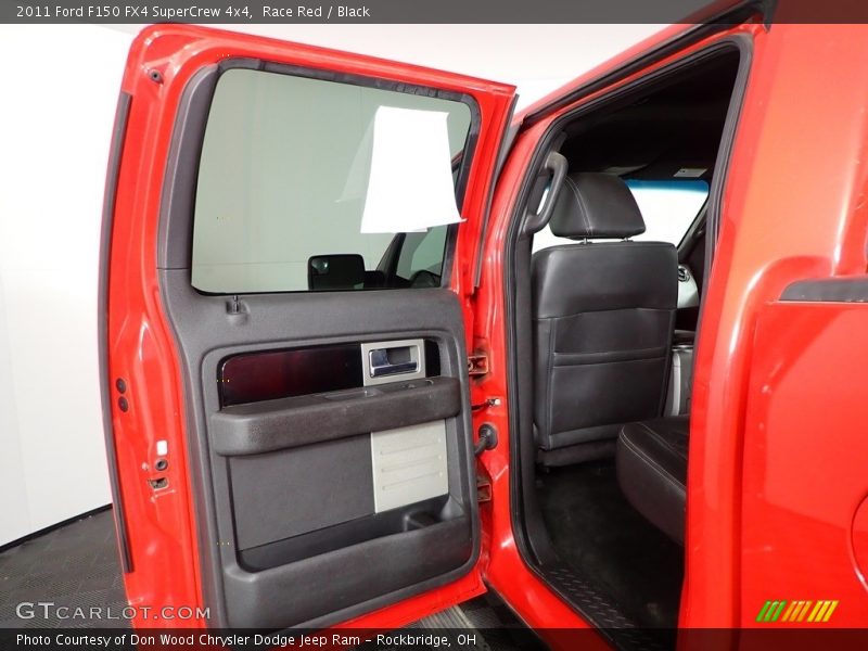 Race Red / Black 2011 Ford F150 FX4 SuperCrew 4x4