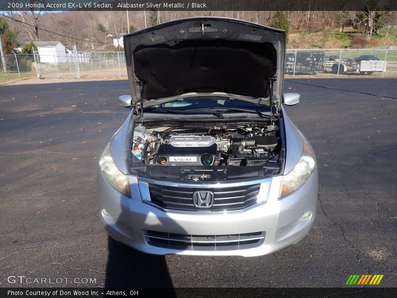 Alabaster Silver Metallic / Black 2009 Honda Accord EX-L V6 Sedan
