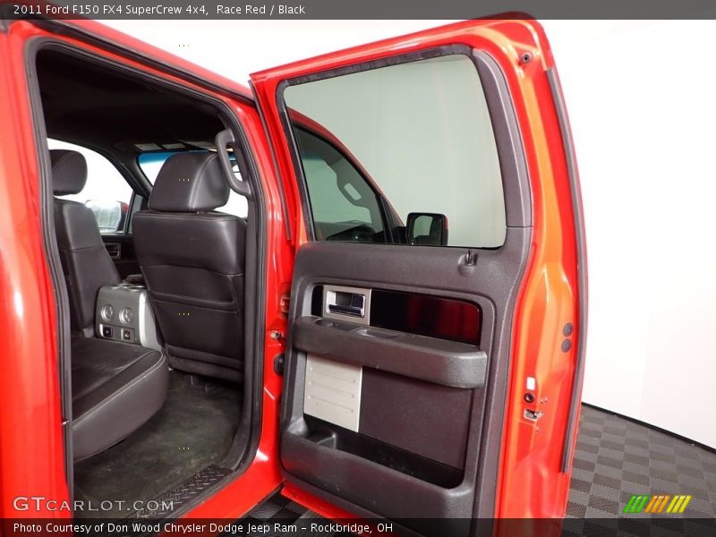 Race Red / Black 2011 Ford F150 FX4 SuperCrew 4x4