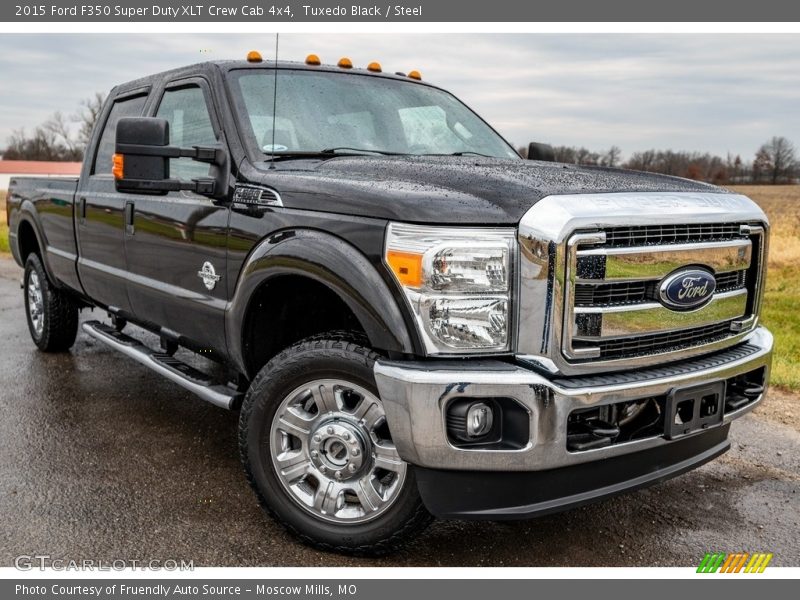 Tuxedo Black / Steel 2015 Ford F350 Super Duty XLT Crew Cab 4x4