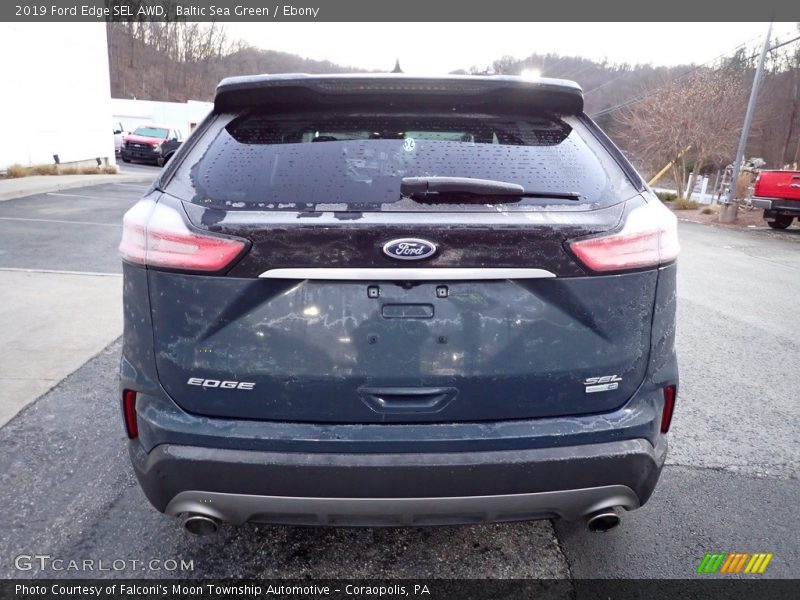 Baltic Sea Green / Ebony 2019 Ford Edge SEL AWD