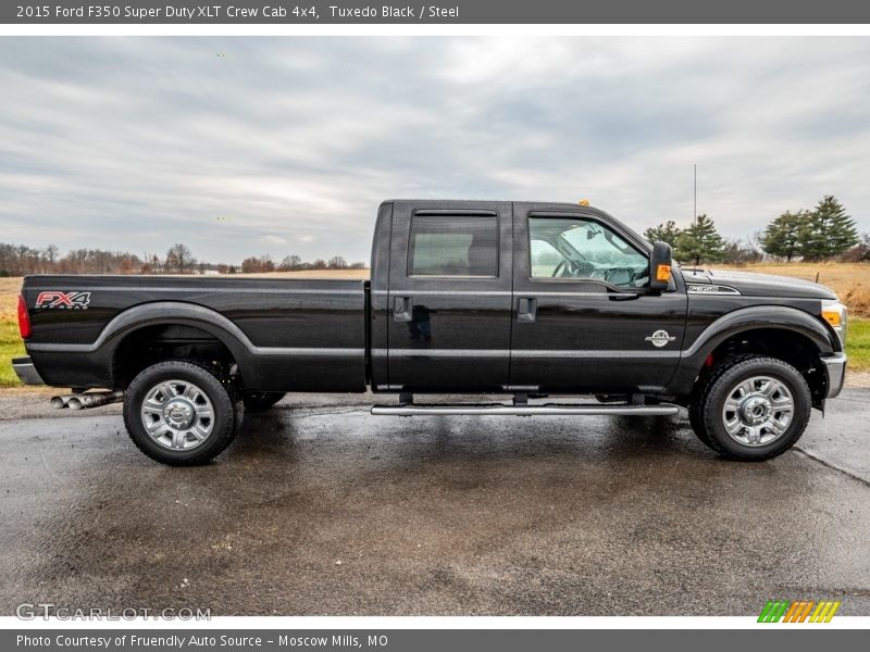 Tuxedo Black / Steel 2015 Ford F350 Super Duty XLT Crew Cab 4x4