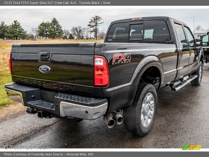Tuxedo Black / Steel 2015 Ford F350 Super Duty XLT Crew Cab 4x4