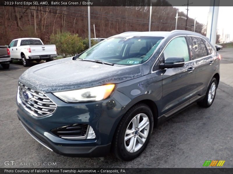 Baltic Sea Green / Ebony 2019 Ford Edge SEL AWD