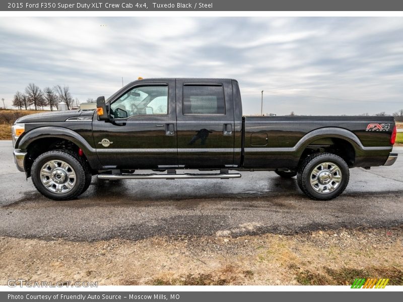Tuxedo Black / Steel 2015 Ford F350 Super Duty XLT Crew Cab 4x4