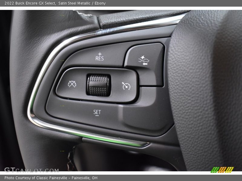 Satin Steel Metallic / Ebony 2022 Buick Encore GX Select
