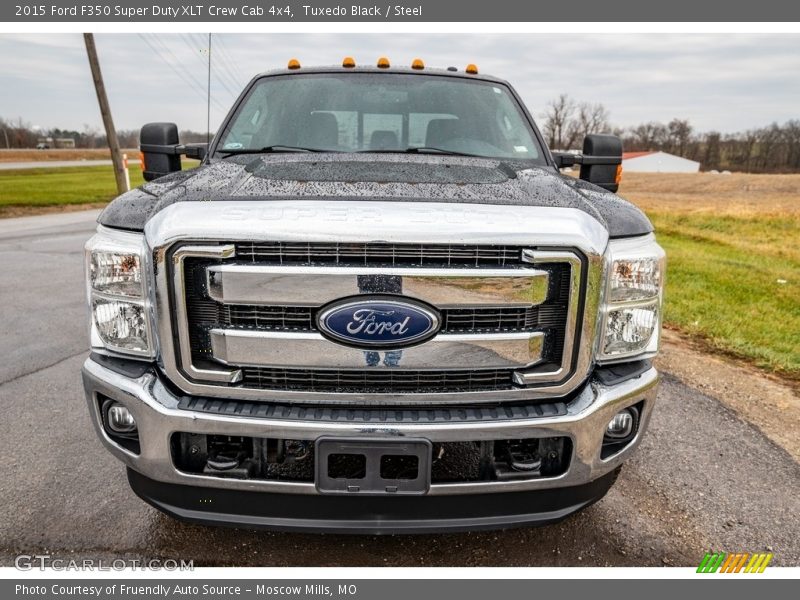 Tuxedo Black / Steel 2015 Ford F350 Super Duty XLT Crew Cab 4x4