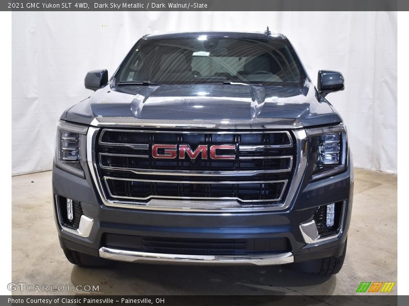 Dark Sky Metallic / Dark Walnut/­Slate 2021 GMC Yukon SLT 4WD