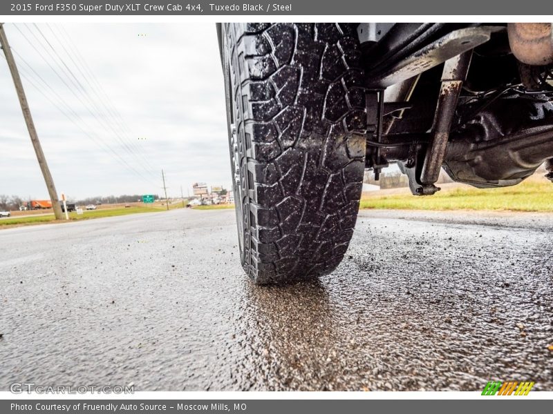 Tuxedo Black / Steel 2015 Ford F350 Super Duty XLT Crew Cab 4x4