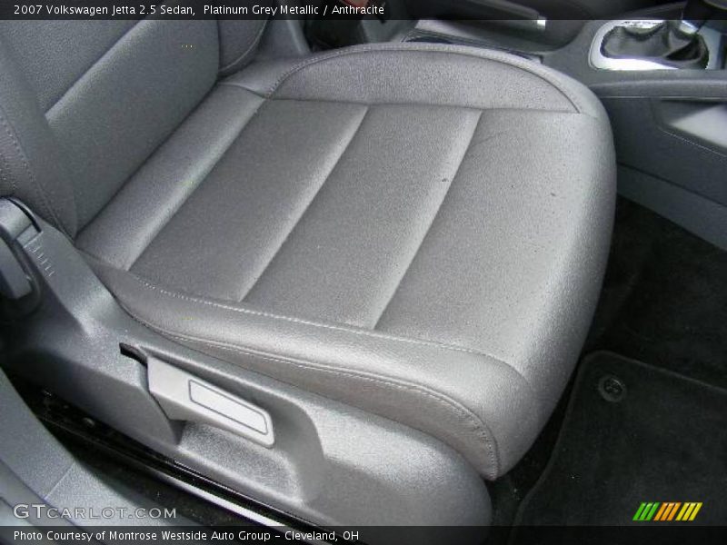 Platinum Grey Metallic / Anthracite 2007 Volkswagen Jetta 2.5 Sedan