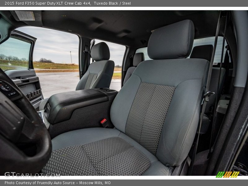 Tuxedo Black / Steel 2015 Ford F350 Super Duty XLT Crew Cab 4x4