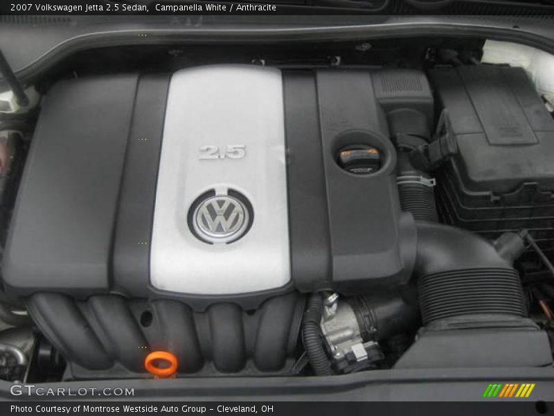 Campanella White / Anthracite 2007 Volkswagen Jetta 2.5 Sedan