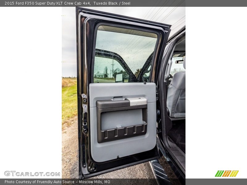 Tuxedo Black / Steel 2015 Ford F350 Super Duty XLT Crew Cab 4x4