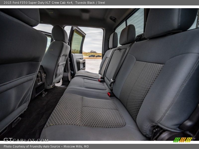 Tuxedo Black / Steel 2015 Ford F350 Super Duty XLT Crew Cab 4x4