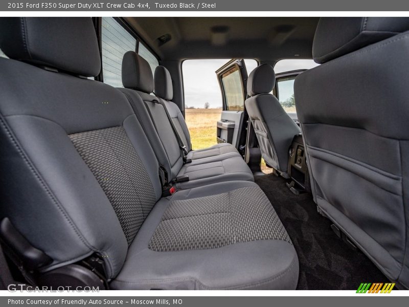 Tuxedo Black / Steel 2015 Ford F350 Super Duty XLT Crew Cab 4x4