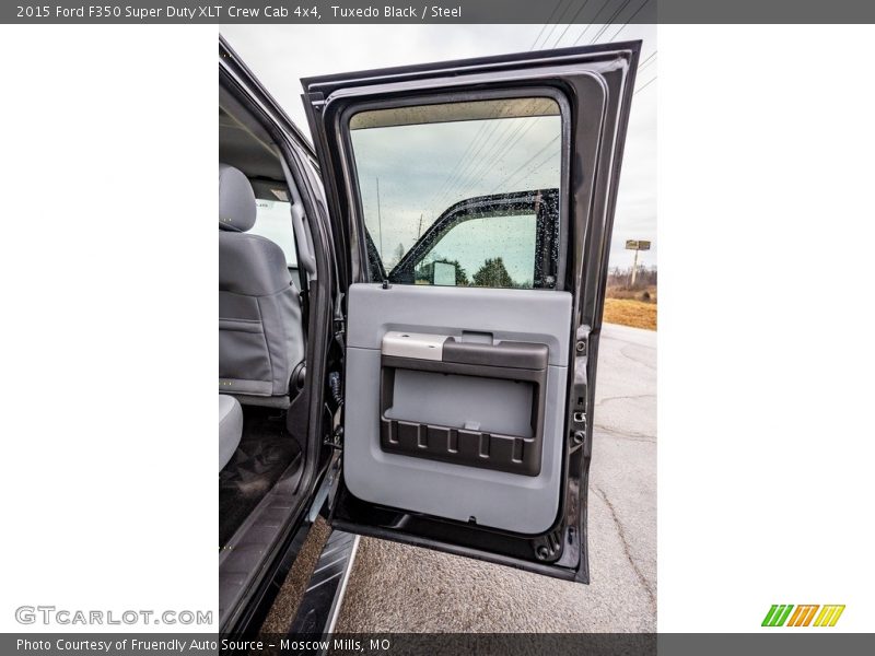 Tuxedo Black / Steel 2015 Ford F350 Super Duty XLT Crew Cab 4x4