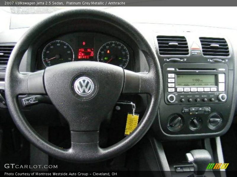 Platinum Grey Metallic / Anthracite 2007 Volkswagen Jetta 2.5 Sedan
