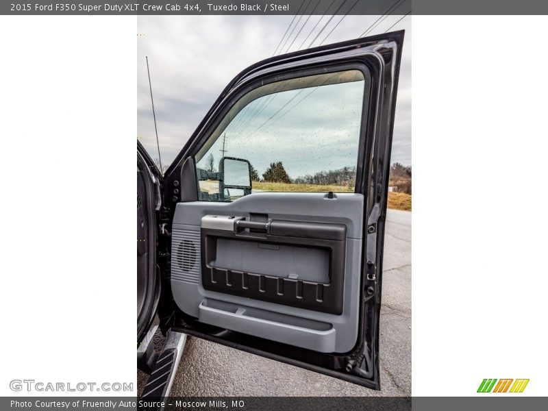 Tuxedo Black / Steel 2015 Ford F350 Super Duty XLT Crew Cab 4x4