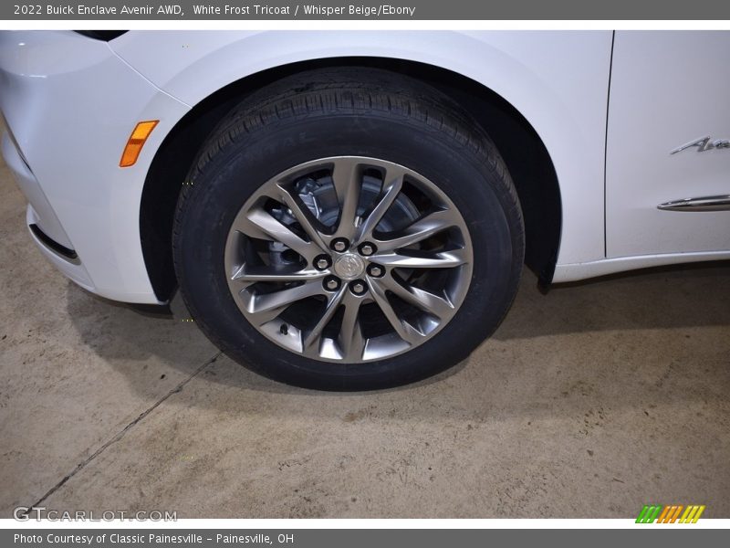 White Frost Tricoat / Whisper Beige/Ebony 2022 Buick Enclave Avenir AWD