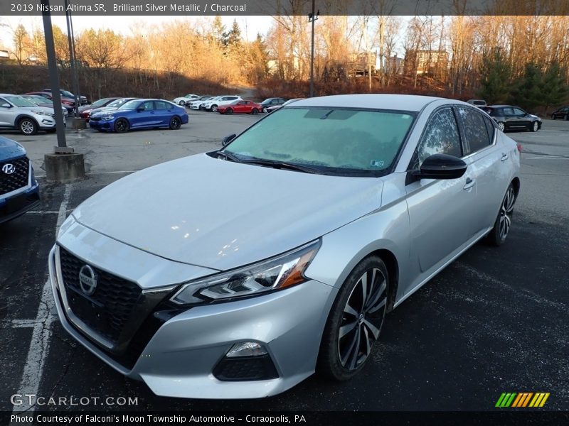 Brilliant Silver Metallic / Charcoal 2019 Nissan Altima SR