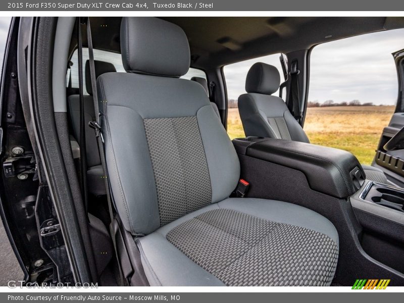 Tuxedo Black / Steel 2015 Ford F350 Super Duty XLT Crew Cab 4x4