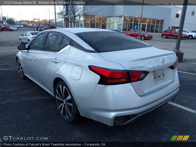 Brilliant Silver Metallic / Charcoal 2019 Nissan Altima SR