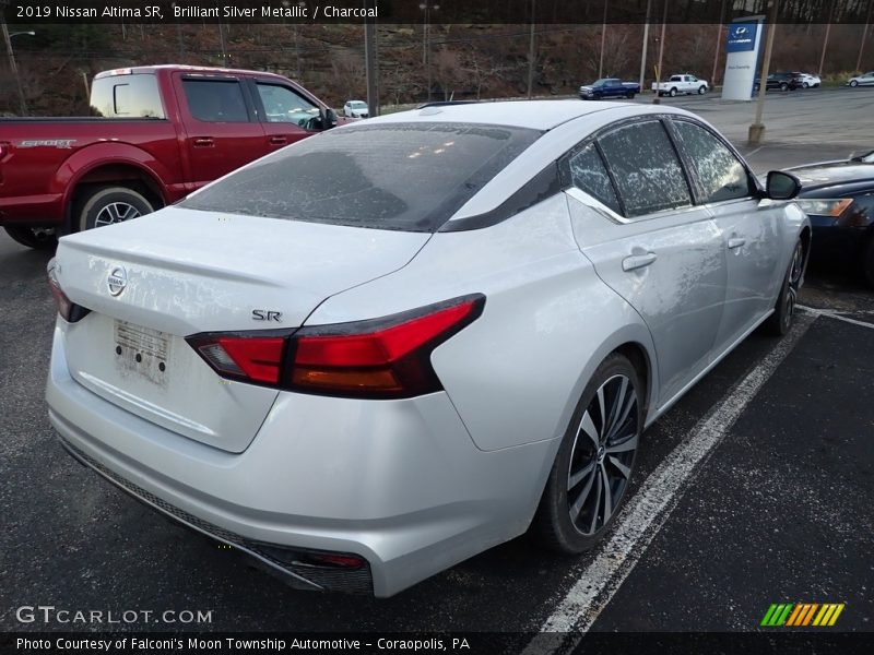 Brilliant Silver Metallic / Charcoal 2019 Nissan Altima SR