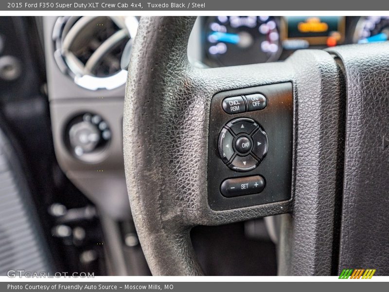 Tuxedo Black / Steel 2015 Ford F350 Super Duty XLT Crew Cab 4x4
