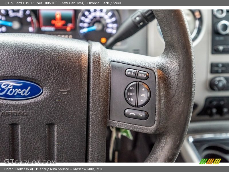Tuxedo Black / Steel 2015 Ford F350 Super Duty XLT Crew Cab 4x4