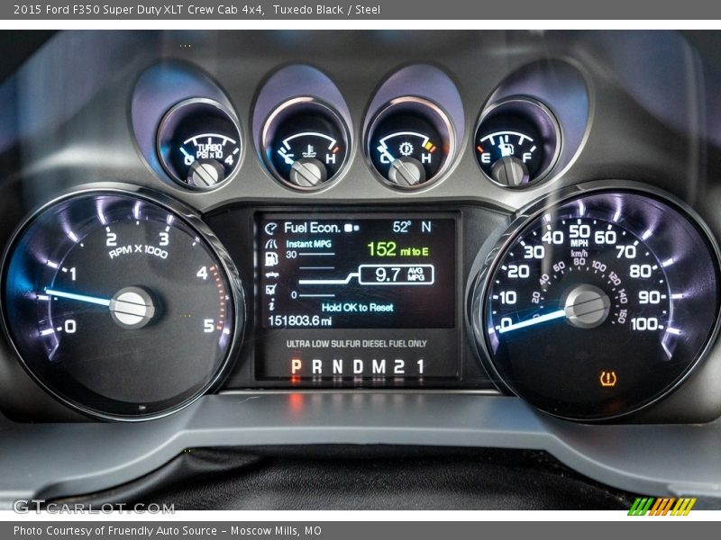 Tuxedo Black / Steel 2015 Ford F350 Super Duty XLT Crew Cab 4x4