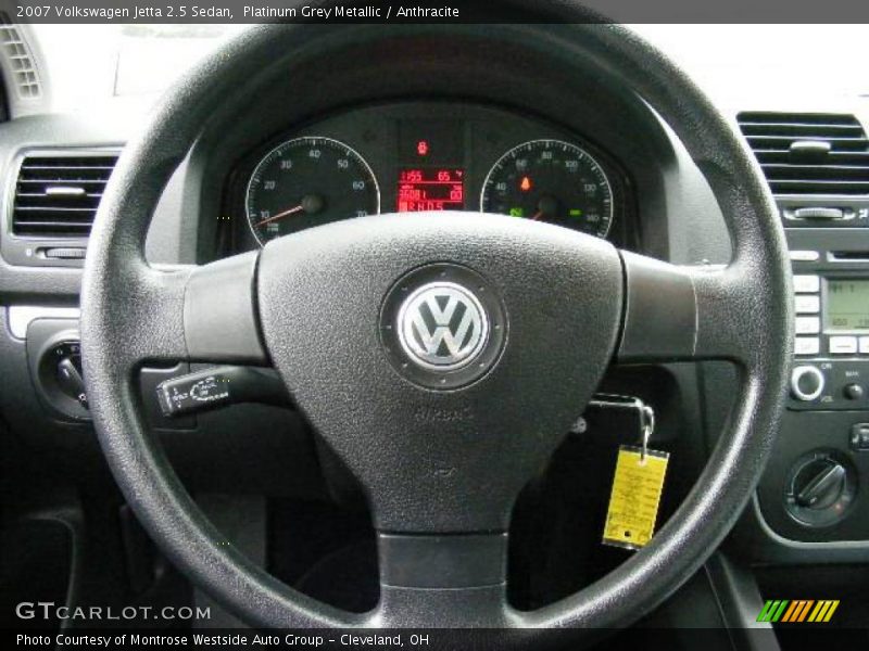 Platinum Grey Metallic / Anthracite 2007 Volkswagen Jetta 2.5 Sedan