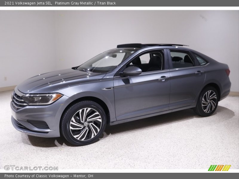Front 3/4 View of 2021 Jetta SEL