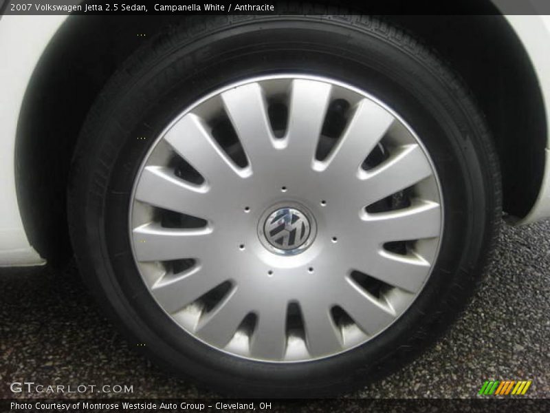 Campanella White / Anthracite 2007 Volkswagen Jetta 2.5 Sedan