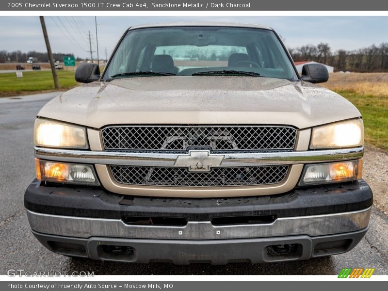 Sandstone Metallic / Dark Charcoal 2005 Chevrolet Silverado 1500 LT Crew Cab 4x4