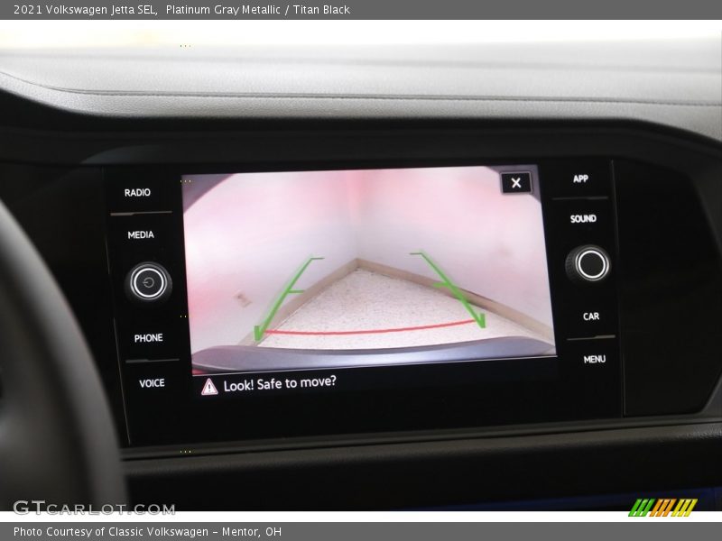 Platinum Gray Metallic / Titan Black 2021 Volkswagen Jetta SEL