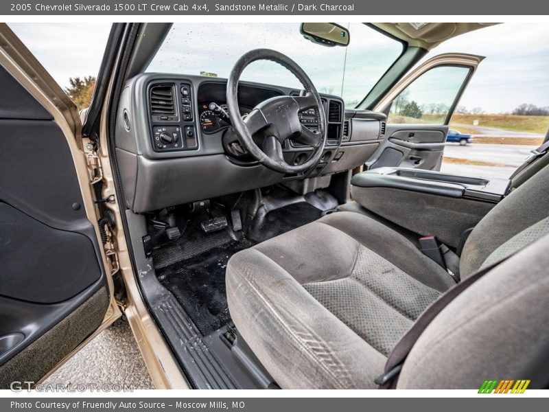  2005 Silverado 1500 LT Crew Cab 4x4 Dark Charcoal Interior