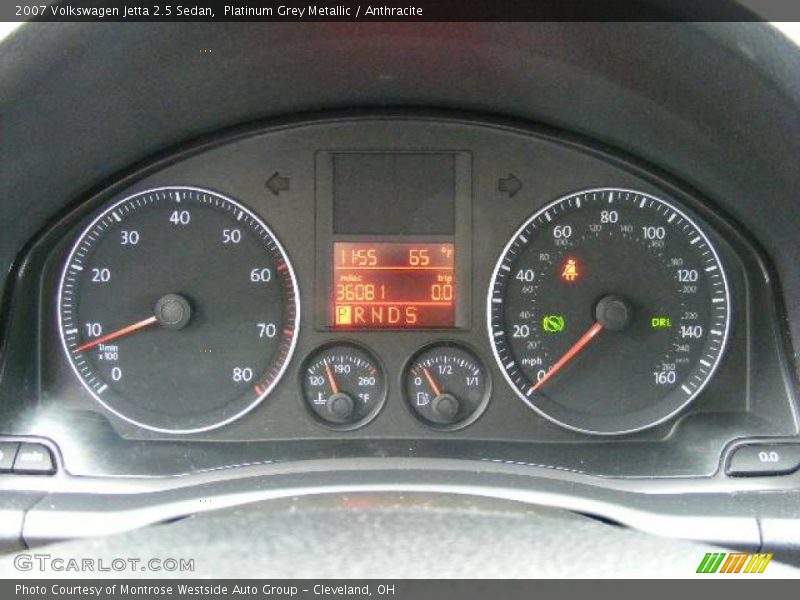 Platinum Grey Metallic / Anthracite 2007 Volkswagen Jetta 2.5 Sedan