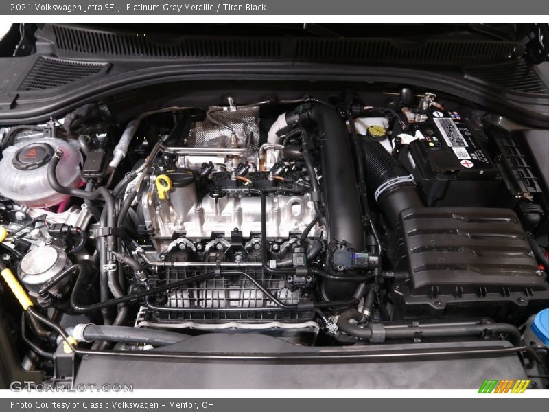 Platinum Gray Metallic / Titan Black 2021 Volkswagen Jetta SEL