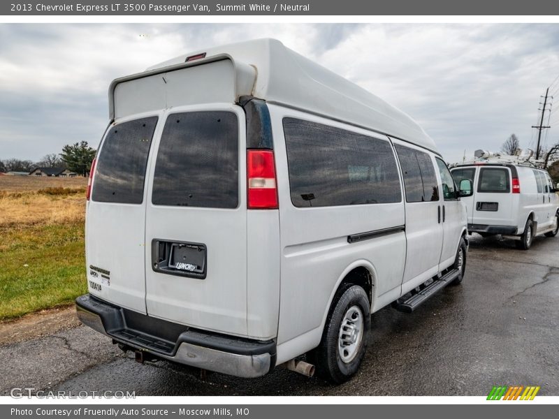  2013 Express LT 3500 Passenger Van Summit White