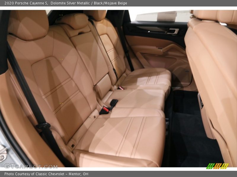 Rear Seat of 2020 Cayenne S