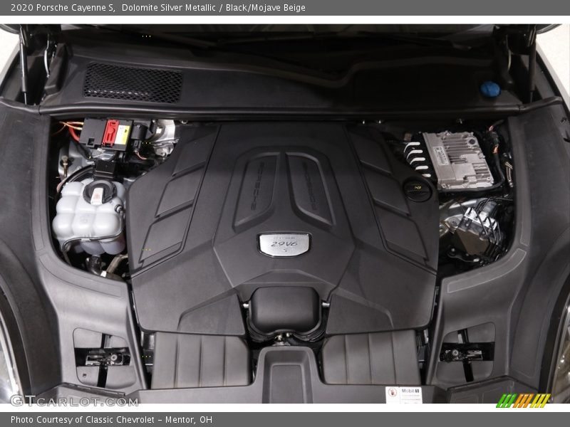  2020 Cayenne S Engine - 2.9 Liter DFI Twin-Turbocharged DOHC 24-Valve VarioCam Plus V6