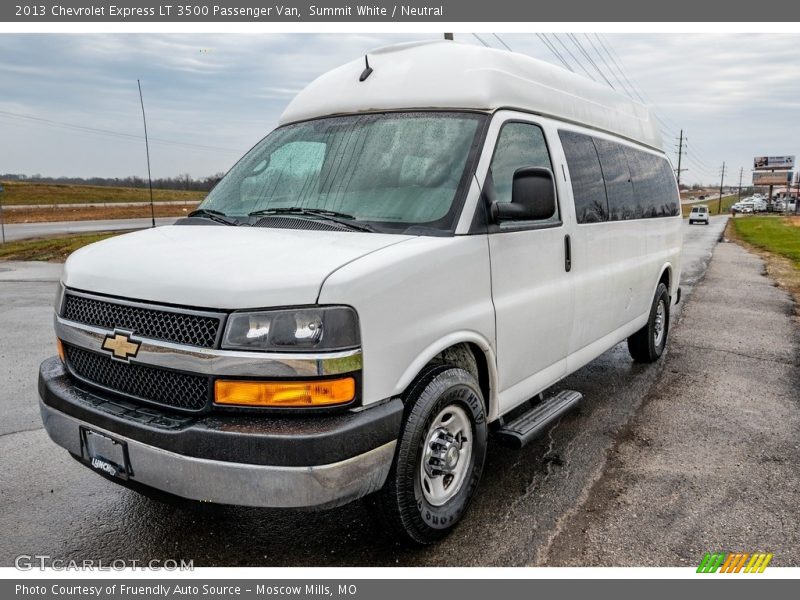  2013 Express LT 3500 Passenger Van Summit White