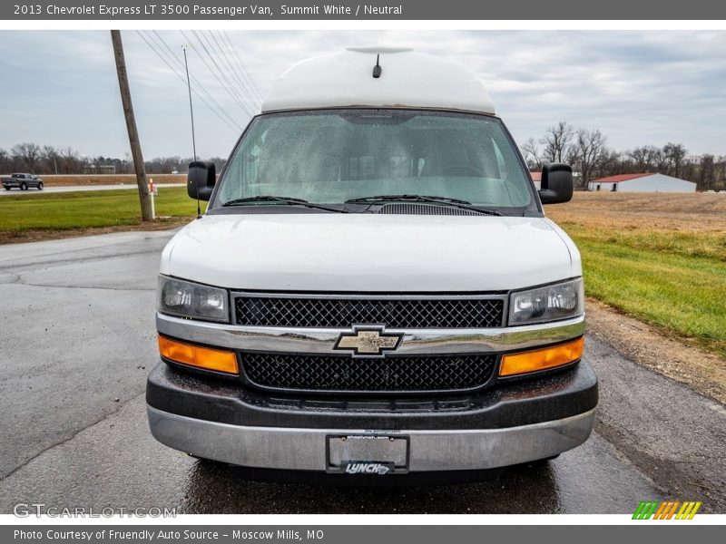 Summit White / Neutral 2013 Chevrolet Express LT 3500 Passenger Van