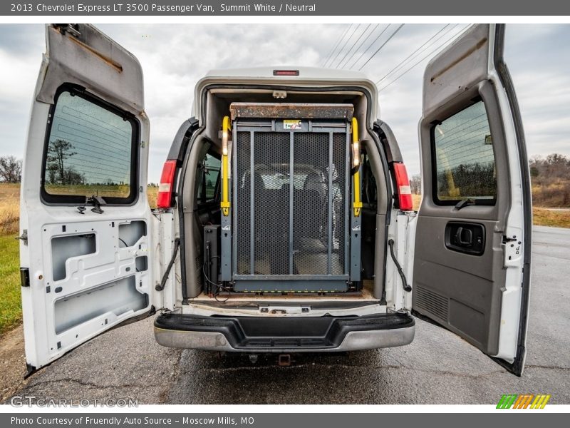 Summit White / Neutral 2013 Chevrolet Express LT 3500 Passenger Van