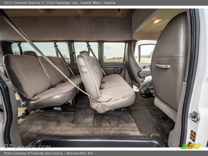 Summit White / Neutral 2013 Chevrolet Express LT 3500 Passenger Van