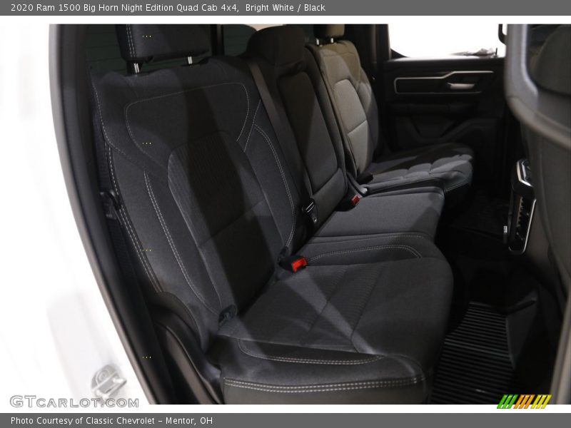 Bright White / Black 2020 Ram 1500 Big Horn Night Edition Quad Cab 4x4