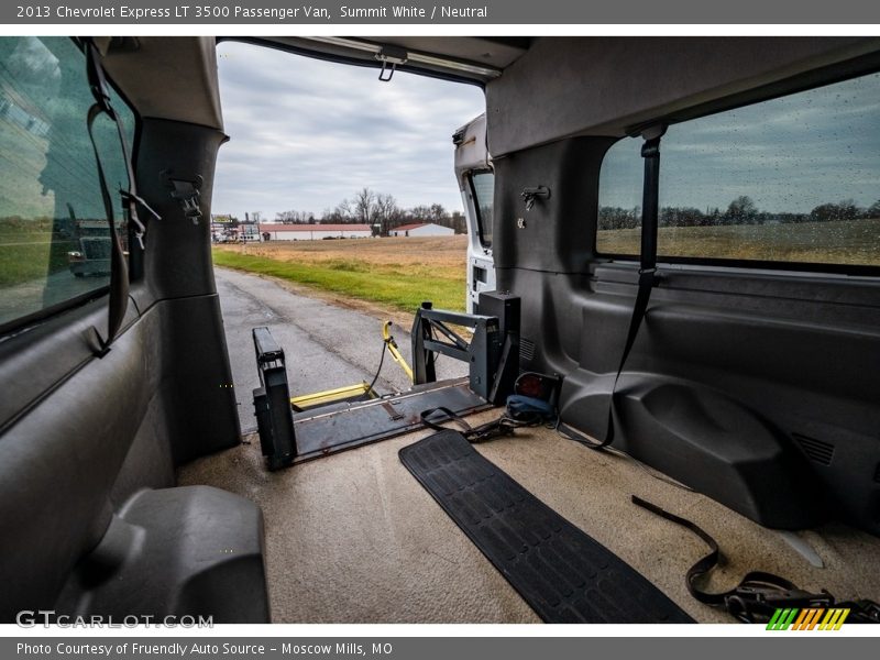 Summit White / Neutral 2013 Chevrolet Express LT 3500 Passenger Van