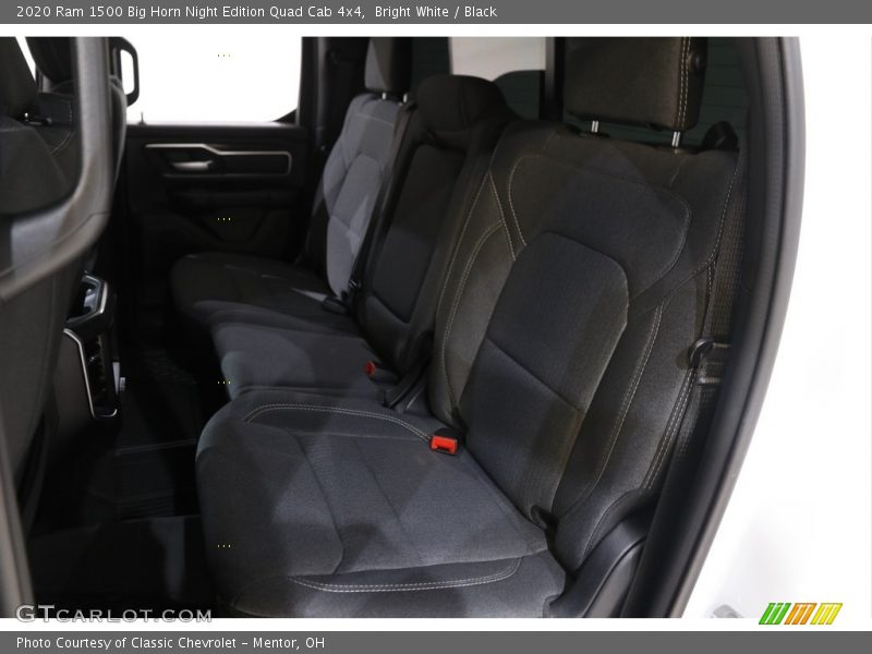 Bright White / Black 2020 Ram 1500 Big Horn Night Edition Quad Cab 4x4