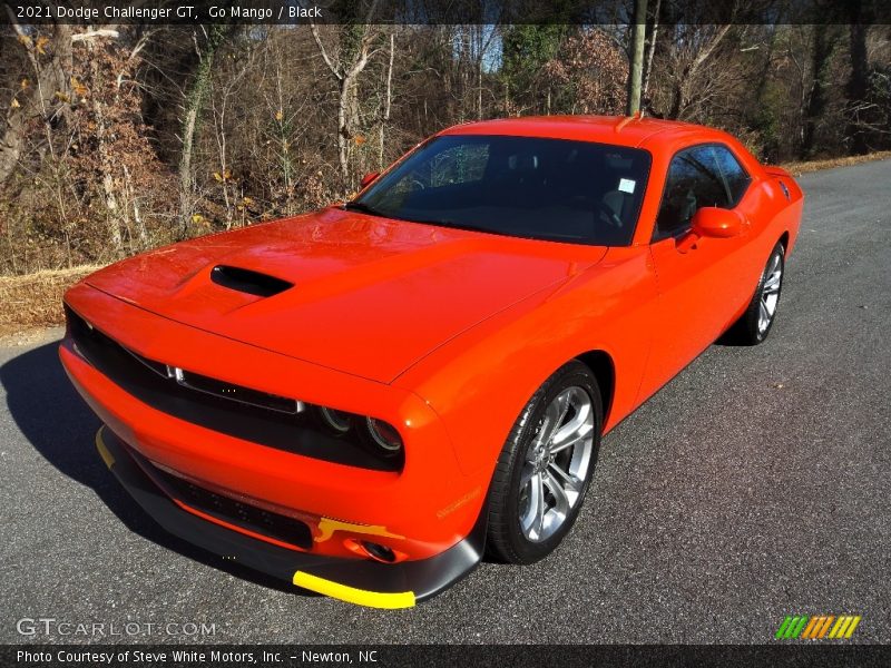 Go Mango / Black 2021 Dodge Challenger GT