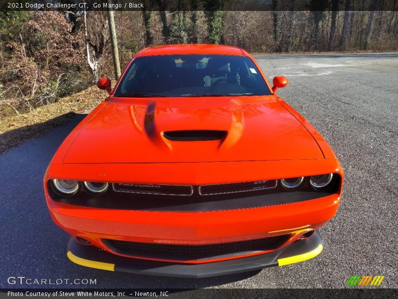 Go Mango / Black 2021 Dodge Challenger GT